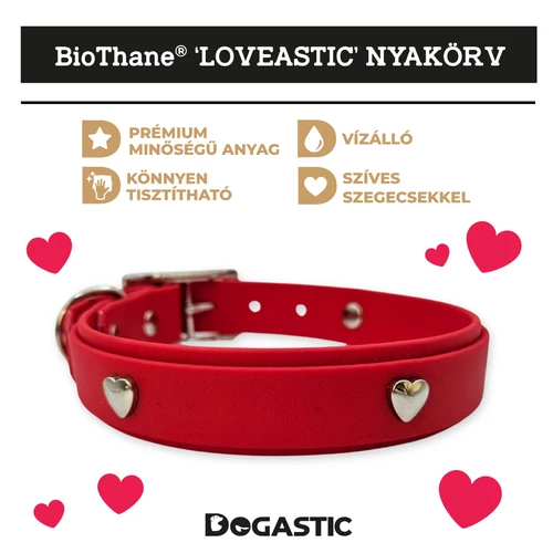 BioThane® LOVEASTIC nyakörv 25mm