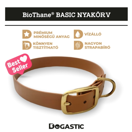 BioThane® Basic nyakörv 19mm