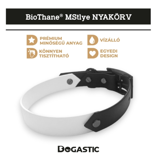 BioThane® Mstyle nyakörv 16mm