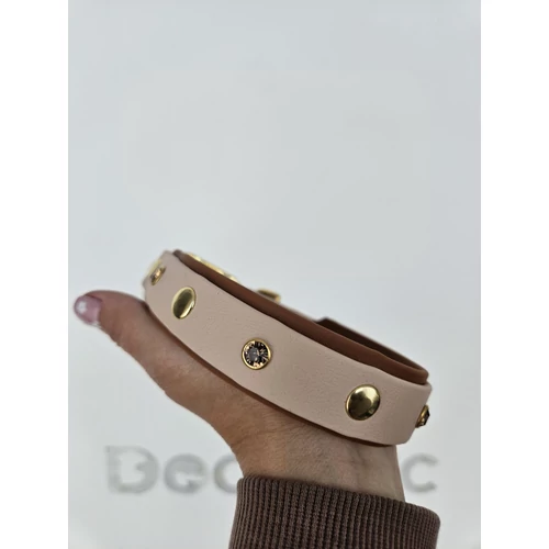 Kép 2/3 - BioThane 25 mm GLAMASTIC nyakörv - M  méret 