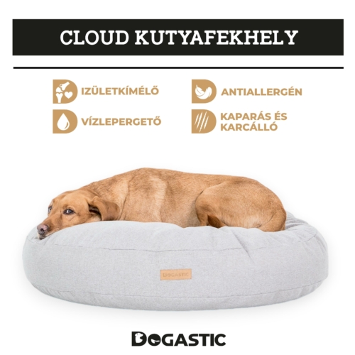 Kép 1/6 - premium kutyafekhely cloud slate