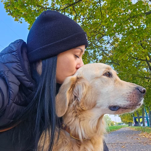 Kép 4/6 - Dog Mom téli sapka - Fekete