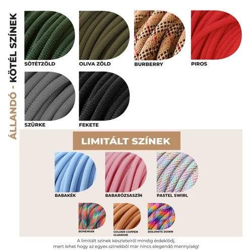 Kép 20/26 - MULTI WAY kötélpóráz névvel/charmmal