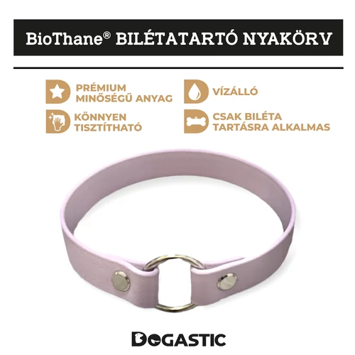 Kép 1/10 - BioThane® biléta tartó nyakörv