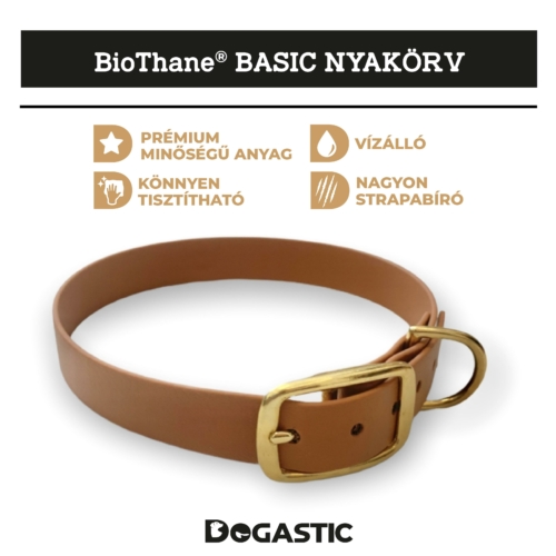 Kép 1/10 - BioThane® Basic nyakörv 25mm