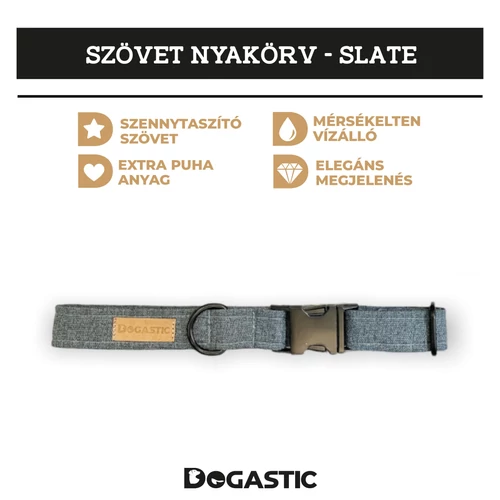 Kép 1/3 - Szövet Nyakörv - Slate