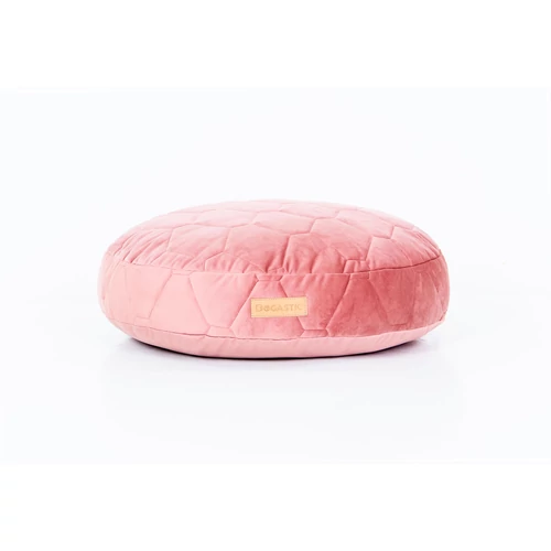 Kép 4/10 - Dogastic Bársony Rózsaszin Prémium Kutyafekhely Mallow Velvet