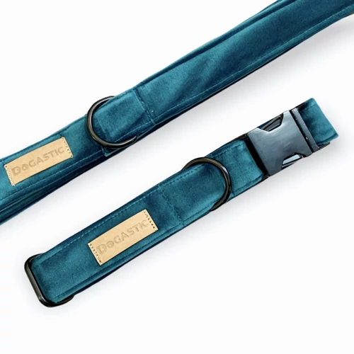 Kép 4/5 - Velvet Nyakörv - Teal