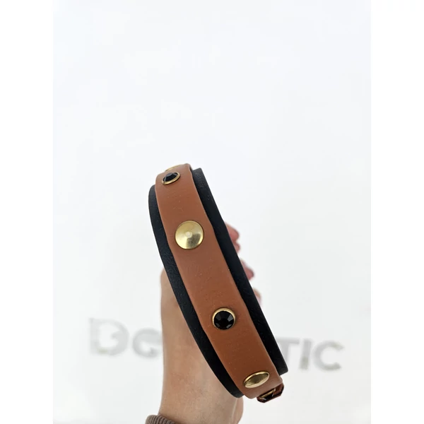 BioThane 25 mm GLAMASTIC nyakörv - M  méret 