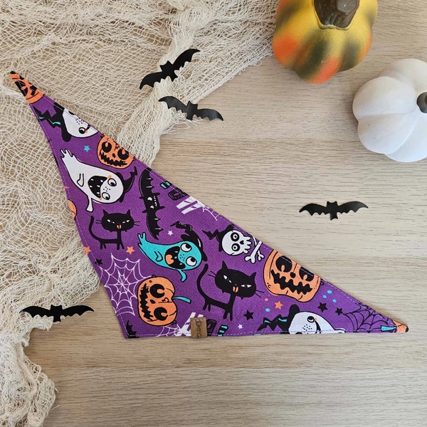 Halloweeni LIMITÁLT Szellemes Kutya Kendő
